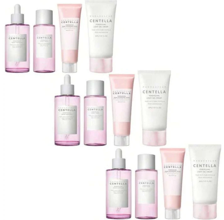 3pcs Exfoliating Centella Skincare Set