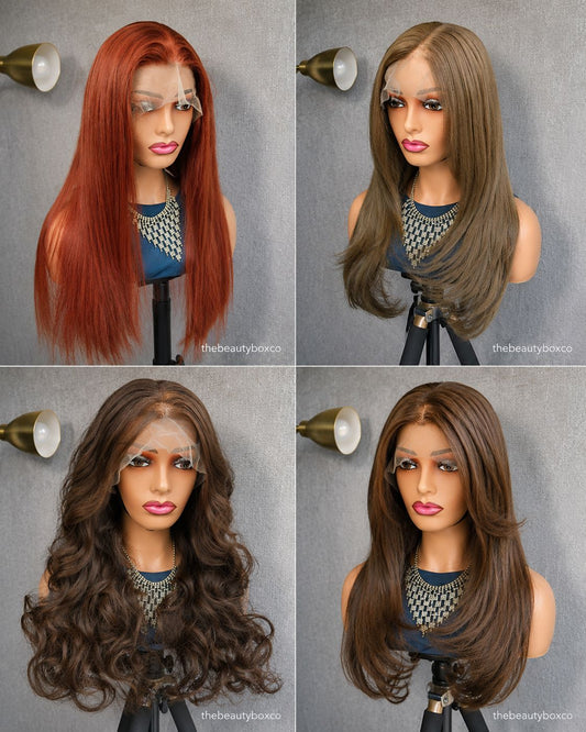 Luxury high end futura blended wigs