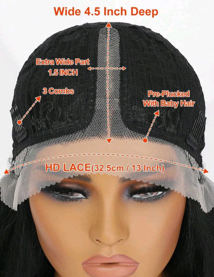 Curly Wig(human blend)