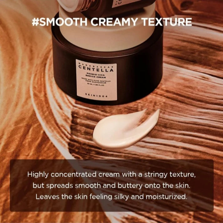 KIN1004 Centella Enrich Face Cream Probio-Cica Rich Hydration & Anti-Aging